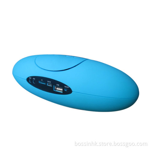 Rugby Plastic Speaker, Pillow Speaker Bluetooth, Wireless Speaker, Mini Speaker, Audio Player, Portable Speaker, Subwoofer Speaker, Amplifier for Phone (BS-225)